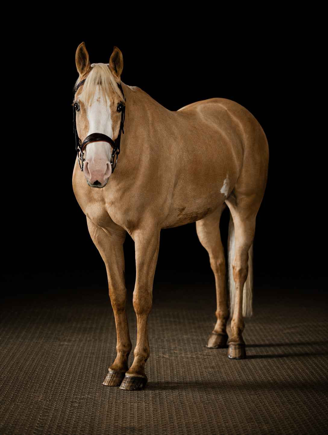 Chase, the palomino who inspired Chasing Gold